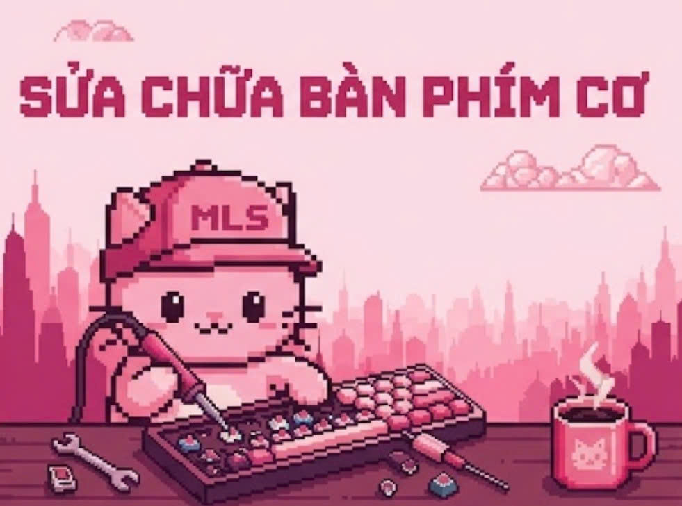 Sửa chữa bàn phím cơ tại Mèo Lủng Shop