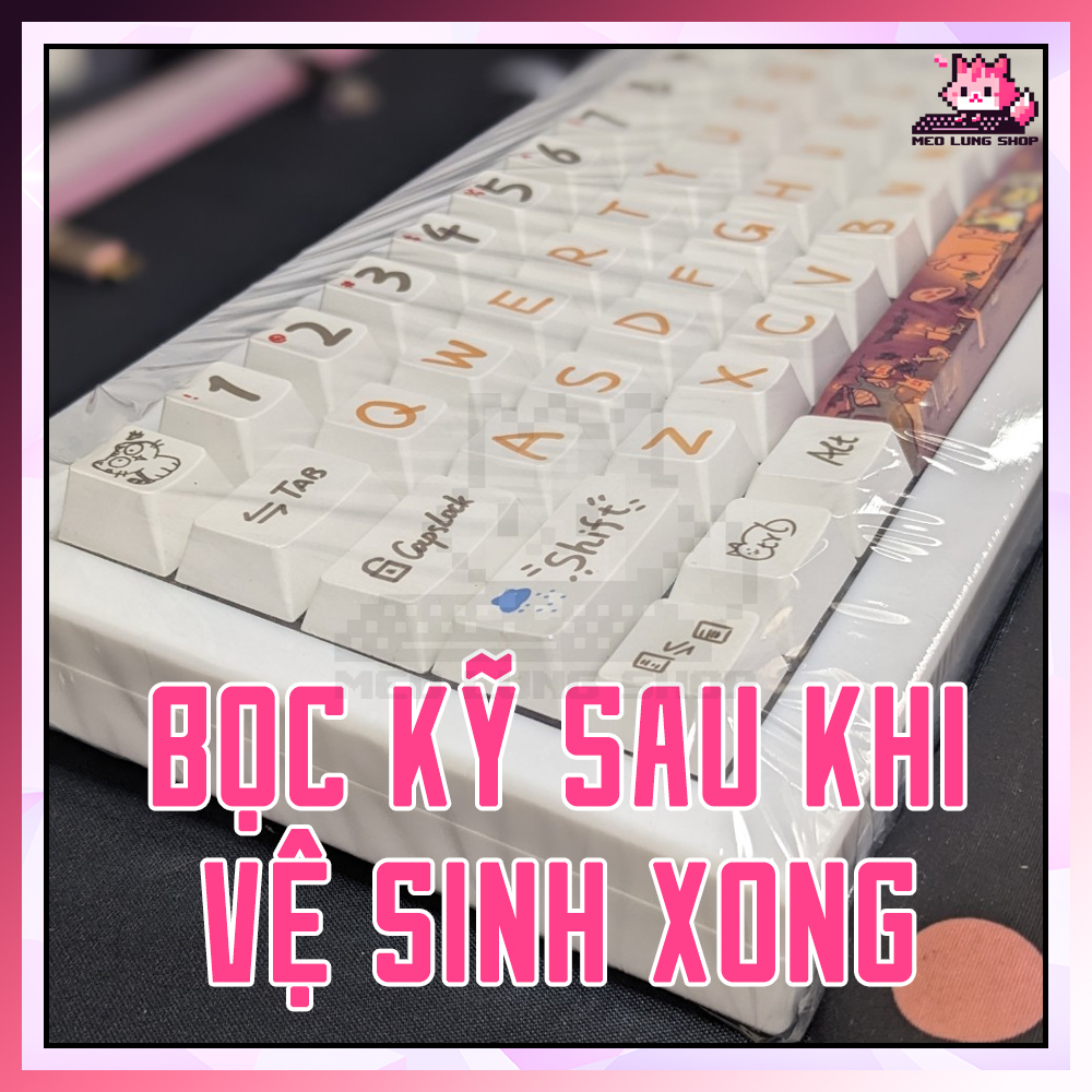 Vệ sinh bàn phím cơ