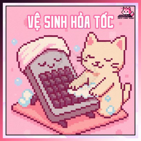 vệ sinh bàn phím cơ hỏa tốc