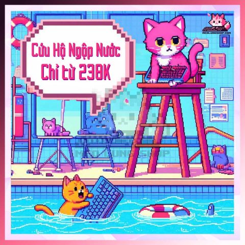 Bàn phím vào nước