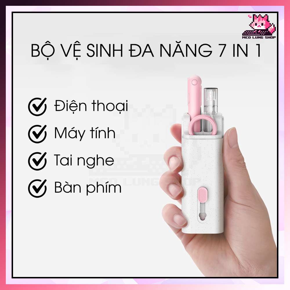 Bộ vệ sinh 7in1